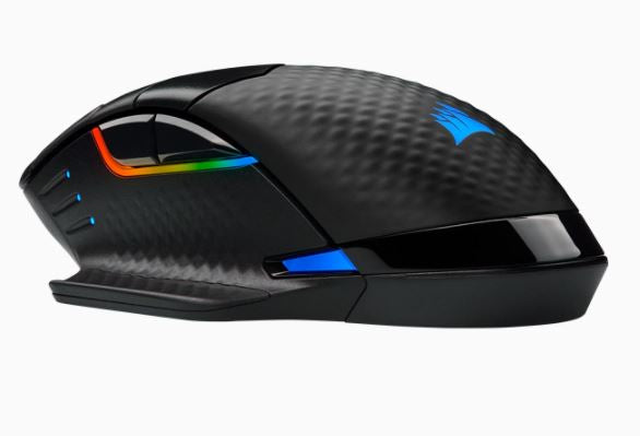 Corsair Dark Core RGB Pro ratón Juego mano derecha RF Wireless + Bluetooth + USB Type-A Óptico 18000