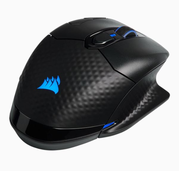 Corsair Dark Core RGB Pro ratón Juego mano derecha RF Wireless + Bluetooth + USB Type-A Óptico 18000
