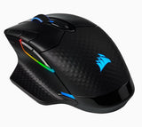 Corsair Dark Core RGB Pro ratón Juego mano derecha RF Wireless + Bluetooth + USB Type-A Óptico 18000