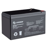 Steren BR-1212 batería recargable industrial Sealed Lead Acid (VRLA) 12000 mAh 12 V, Negro, 1 pieza(s)