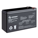Steren BR-1207 batería recargable industrial Sealed Lead Acid (VRLA) 7000 mAh 12 V, Negro, 1 pieza(s)