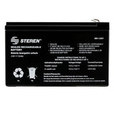 Steren BR-1207 batería recargable industrial Sealed Lead Acid (VRLA) 7000 mAh 12 V, Negro, 1 pieza(s)