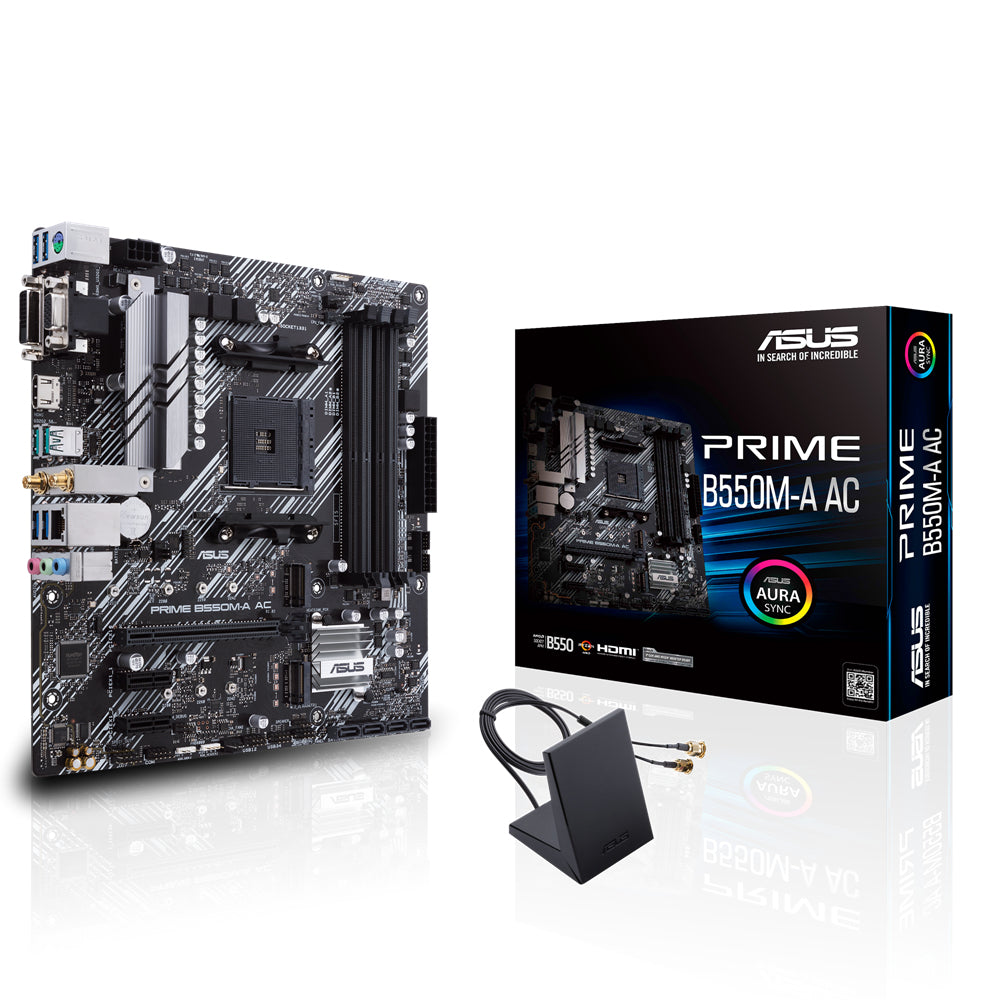 ASUS PRIME B550M-A AC placas base AMD Zócalo AM4 Zócalo AM4 DDR4-SDRAM