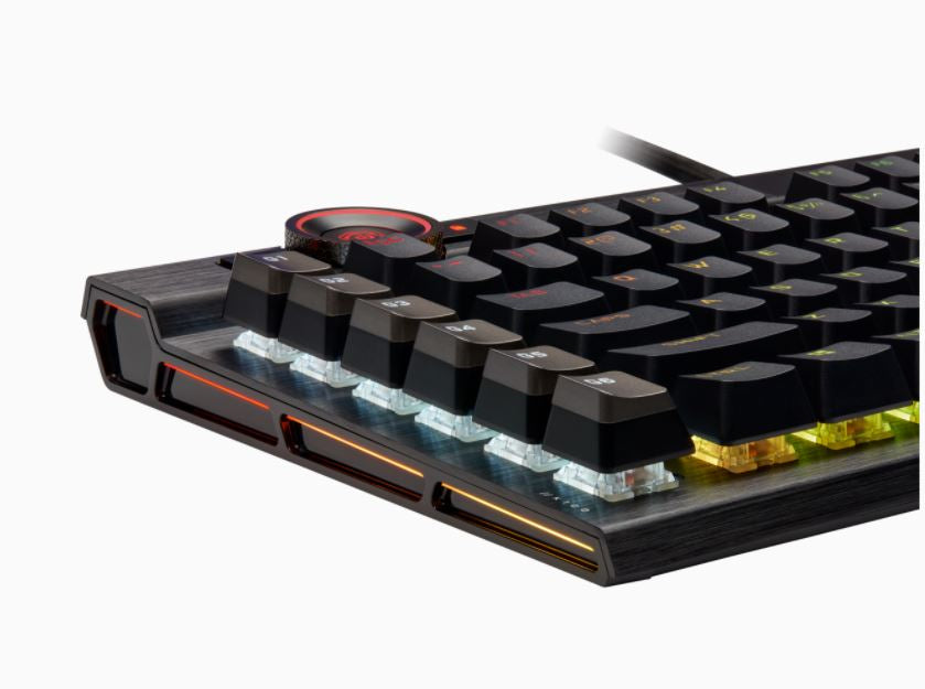 Corsair K100 RGB teclado Juego USB QWERTY Inglés de EE. UU. Negro