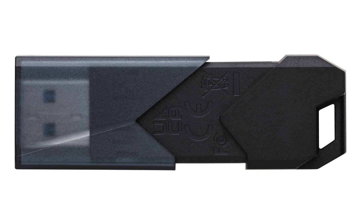 Kingston Technology 128GB Portable USB 3.2 Gen 1 DataTraveler Exodia Onyx Memoria Flash 128 GB USB tipo A 3.2 Gen 1 (3.1 Gen 1) Tapa