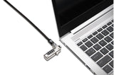 Kensington Candado fino de combinación NanoSaver™ para portátiles Cable Negro Portátil Cerradura con combinación Kensington