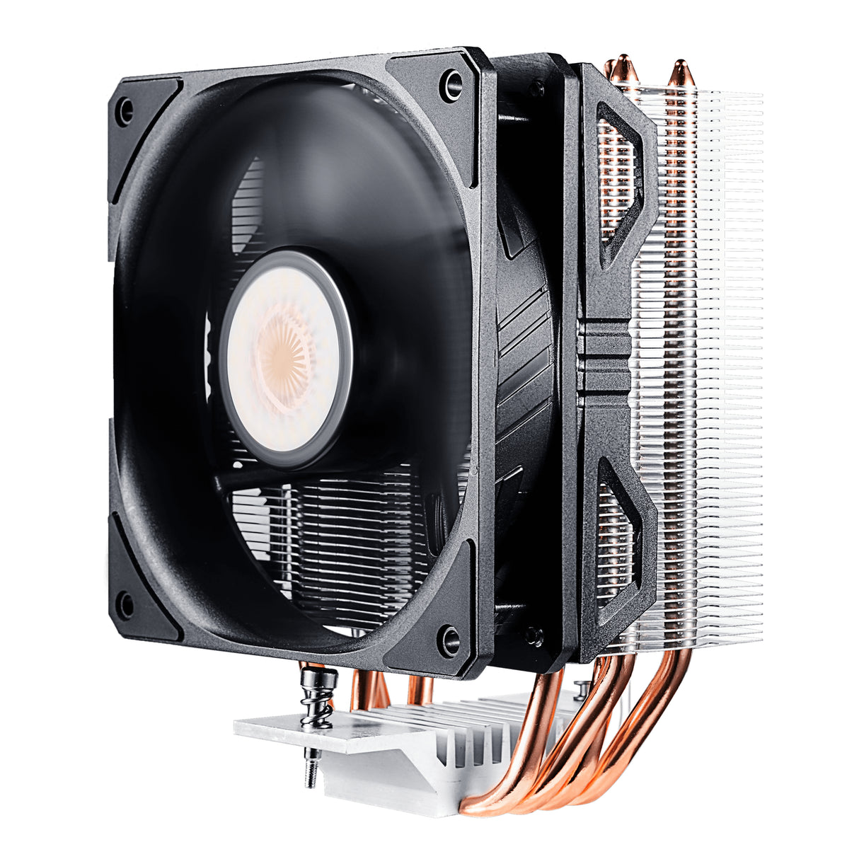 Cooler Master Hyper 212 EVO V2 Procesador Enfriador 12 cm Negro, Plata 1 pieza(s), 650 RPM, 1800 RPM