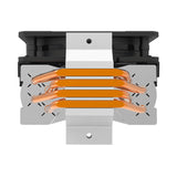 Cooler Master Hyper 212 EVO V2 Procesador Enfriador 12 cm Negro, Plata 1 pieza(s), 650 RPM, 1800 RPM