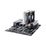 Cooler Master Hyper 212 EVO V2 Procesador Enfriador 12 cm Negro, Plata 1 pieza(s), 650 RPM, 1800 RPM