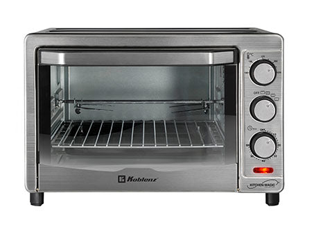 Horno Tostador Koblenz HKM-1500 R 24 L Acero Inoxidable, Parrilla Giratoria