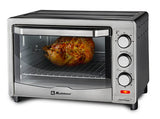 Horno Tostador Koblenz HKM-1500 R 24 L Acero Inoxidable, Parrilla Giratoria