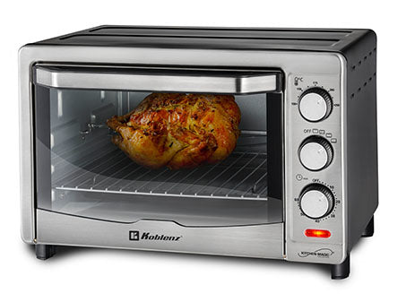 Horno Tostador Koblenz HKM-1500 R 24 L Acero Inoxidable, Parrilla Giratoria