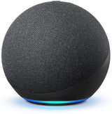 Amazon Echo (4th Gen), Amazon Alexa, Esférico, Carbón vegetal, B07XKF5RM3