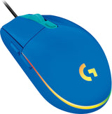 Logitech G 910-005795 ratón Juego USB tipo A 8000 DPI, Azul | Ratones