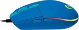 Logitech G 910-005795 ratón Juego USB tipo A 8000 DPI, Azul | Ratones
