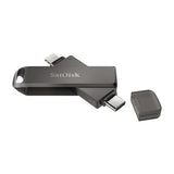 SanDisk iXpand unidad flash USB 64 GB USB Type-C / Lightning 3.2 Gen 1 (3.1 Gen 1) Negro