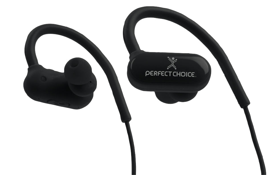 Perfect Choice PC-116738 audífono y auriculare Audífonos Gancho de oreja Deportes Bluetooth Negro, 20 - 20000 Hz