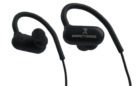 Perfect Choice PC-116738 audífono y auriculare Audífonos Gancho de oreja Deportes Bluetooth Negro, 20 - 20000 Hz