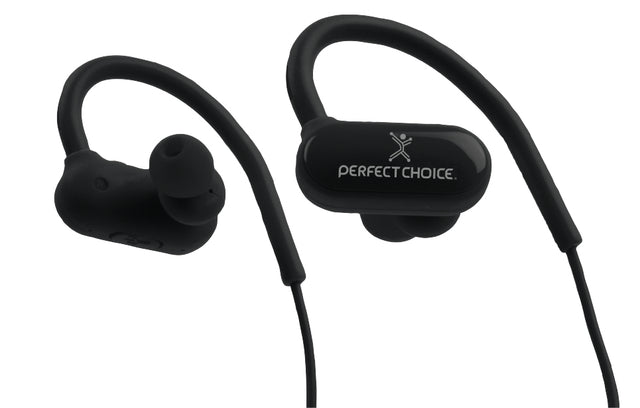 Perfect Choice PC-116738 audífono y auriculare Audífonos Gancho de oreja Deportes Bluetooth Negro, 20 - 20000 Hz