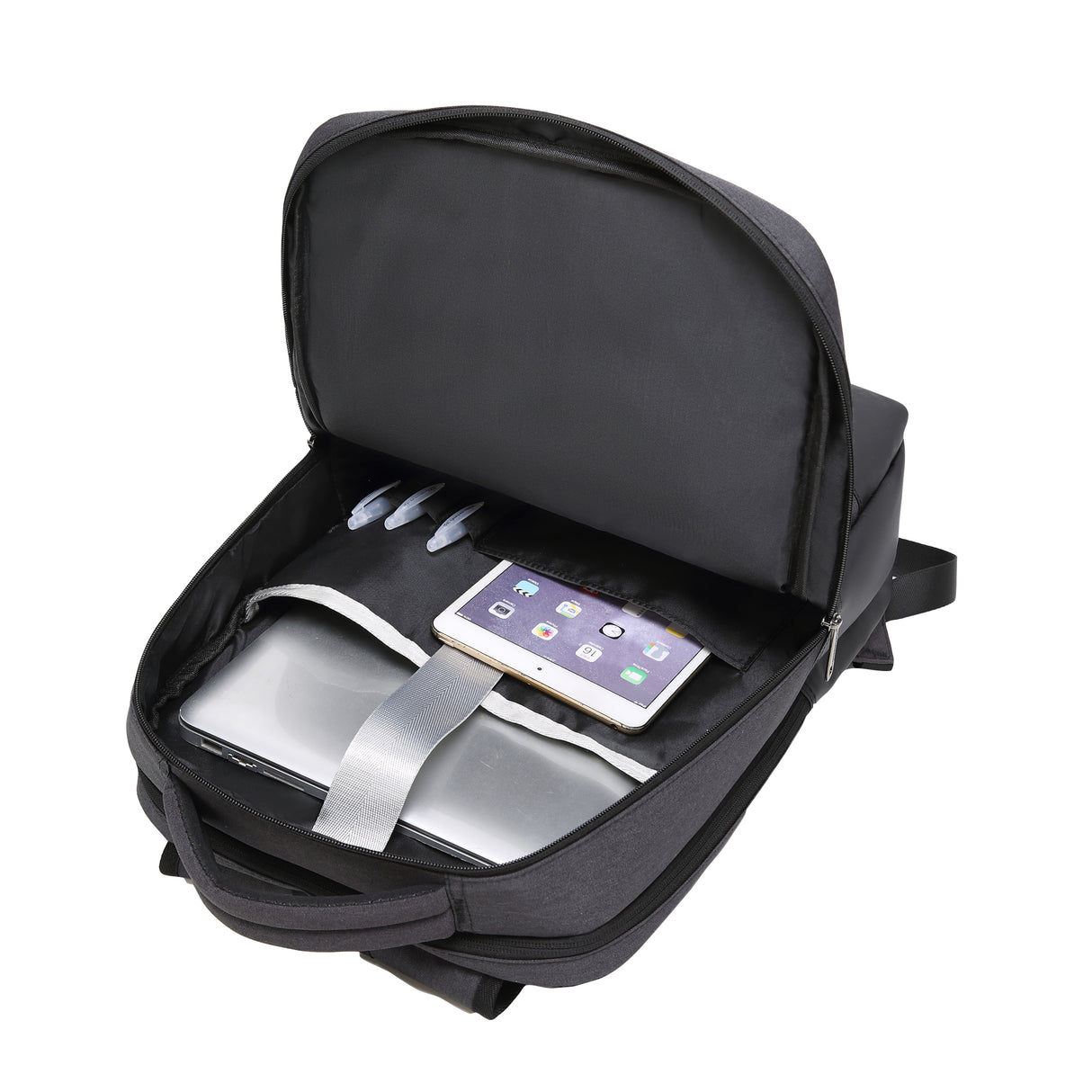 Perfect Choice PC-083603 maletín para laptop 43.2 cm (17") Mochila Negro, 655 g