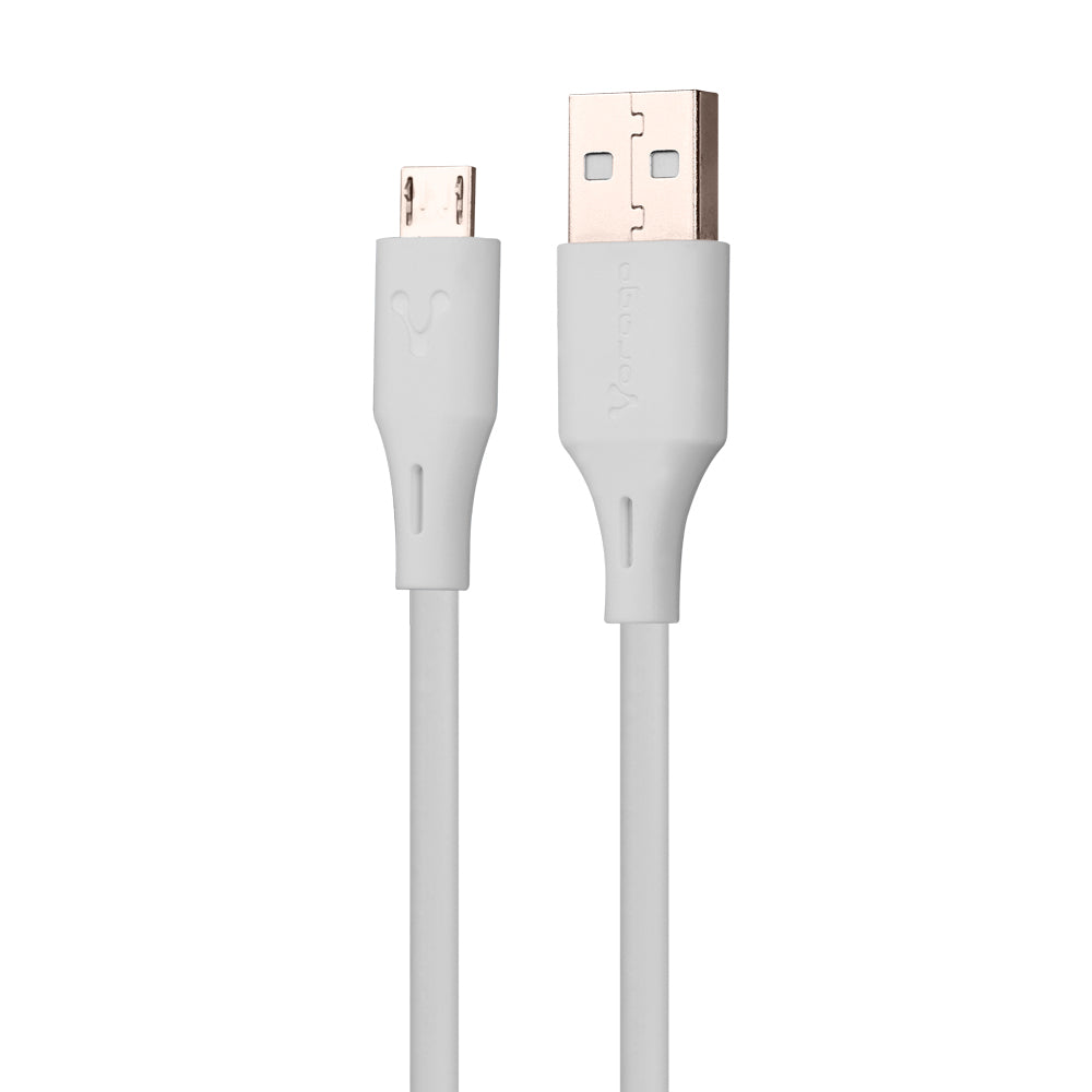 Vorago CAB-M01W cable USB 1 m Blanco