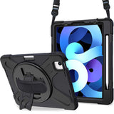 BRobotix Funda de uso Rudo con Correa y Giro 360°, para iPad Air 11" (M2)