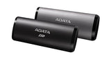 ADATA SE760 2 TB USB Tipo C 3.2 Gen 2 (3.1 Gen 2) Negro, 1000 MB/s, ASE760-2TU32G2-CBK