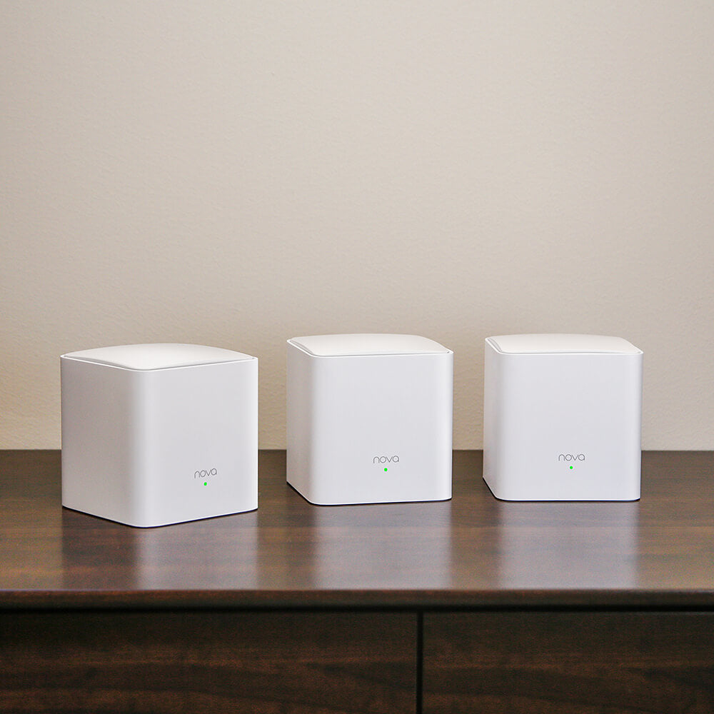 Tenda NOVA MW5G(3-PACK) sistema Wi-Fi Mesh (Wi-Fi en malla) Doble banda (2,4 GHz / 5 GHz) Wi-Fi 5 (8