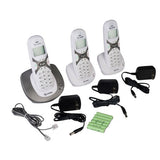 Steren TEL-2492 teléfono Teléfono DECT Identificador de llamadas Negro, Gris, Blanco