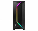 MSI MAG VAMPIRIC 100R carcasas ordenador Plástico, Acero Midi Tower PC Negro