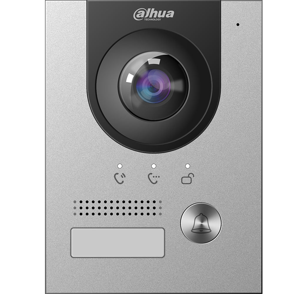 Dahua Technology DHI-VTO2202F-P sistema de intercomunicación de video 2 MP Negro, Gris, H.264, CMOS, 30 fps