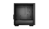 DeepCool Macube 110 Negro Cristal Templado Lateral carcasas ordenador Midi Tower PC Negro micro ATX, Mini-ITX