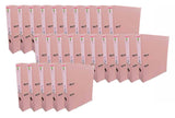 Techmakro KITCARP25RS carpeta Cartón, Cloruro de polivinilo (PVC) Rosa Carta, Folder de archivo convencional, Mate, 650 