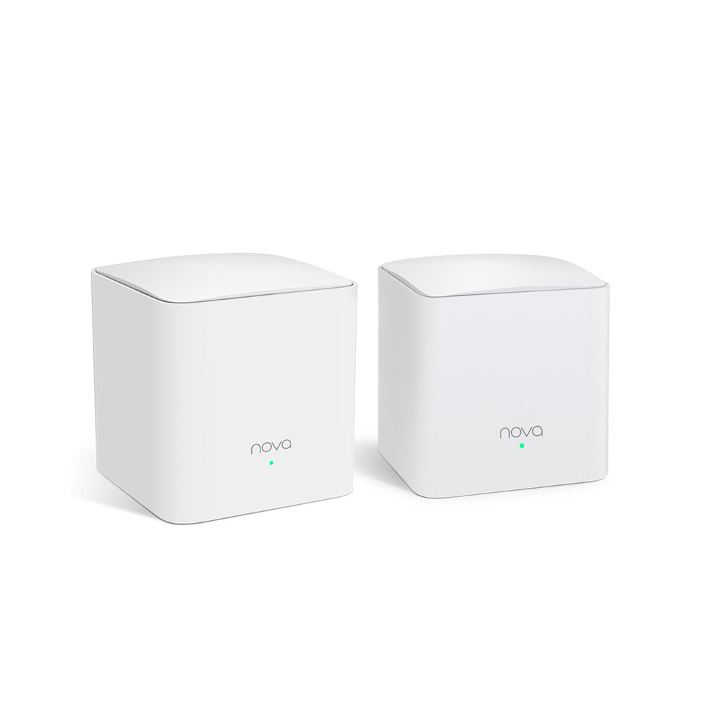 Tenda NOVA MW5G(2-PACK) sistema wi-fi de malla Doble banda (2,4 GHz / 5 GHz) Wi-Fi 5 (802.11ac) Blanco Interno