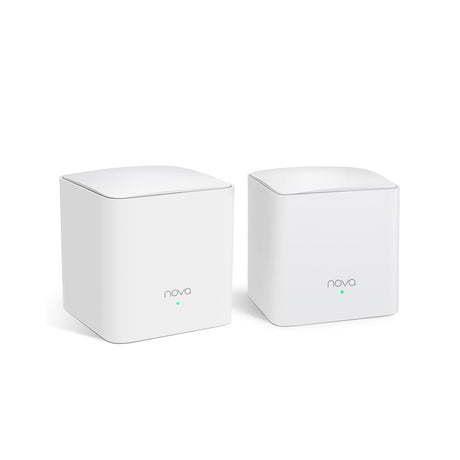 Tenda NOVA MW5G(2-PACK) sistema wi-fi de malla Doble banda (2,4 GHz / 5 GHz) Wi-Fi 5 (802.11ac) Blanco Interno