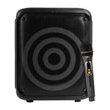 BAFLE VORAGO KSP-350 NEGRO 8" 30WATTS RMS TECNOLOGÍA DSP / USB / MSD/ 3.5MM /  RECARGABLE / TWS BT 5HRS CARGA USB TIPO C