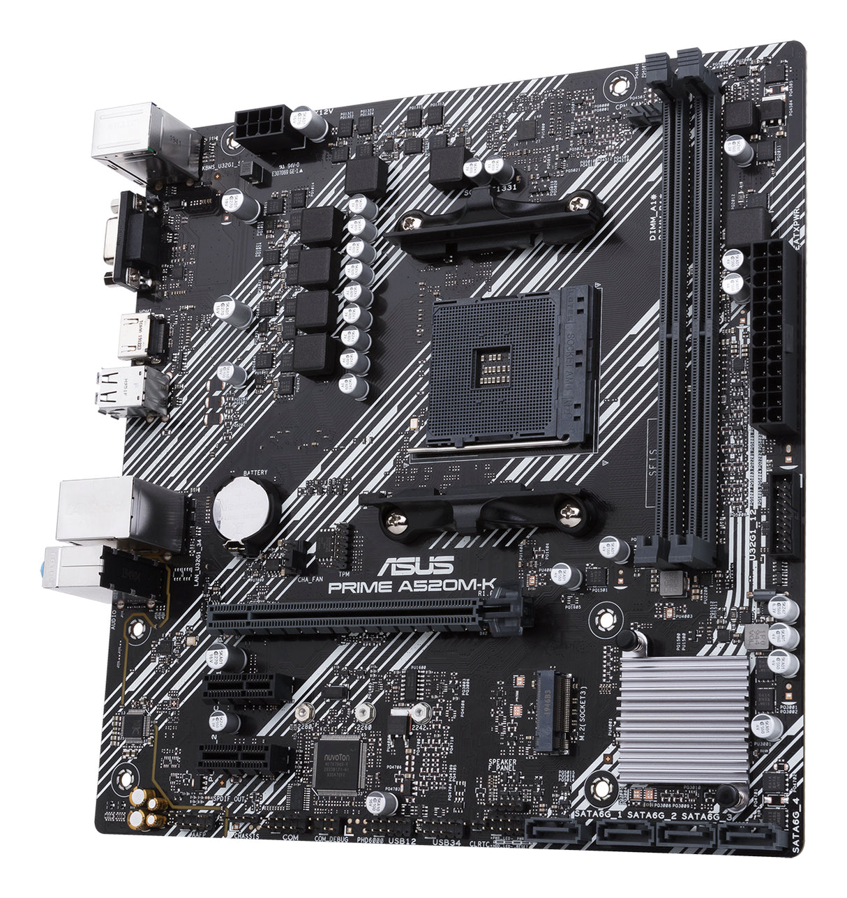 ASUS PRIME A520M-K placas base AMD Zócalo AM4 Zócalo AM4 DDR4-SDRAM