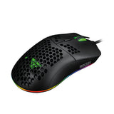 MOUSE VORAGO GAME FACTOR MOG501 OPTICO 6200 DPI 7 BOTONES ULTRALIGHT RGB
