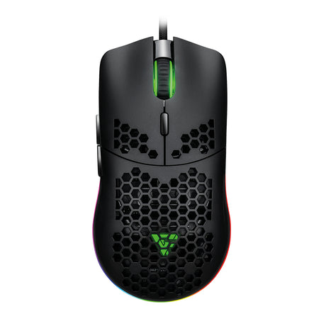 MOUSE VORAGO GAME FACTOR MOG501 OPTICO 6200 DPI 7 BOTONES ULTRALIGHT RGB