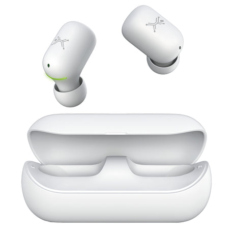 Perfect Choice PC-116837 Audífonos Inalámbrico Intra auditivo Llamadas/Música Bluetooth Blanco, 20 - 20000 Hz
