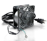 Enson ENS-FAN-120 sistema de refrigeración de computadora Ventilador 12 cm Negro 1 pieza(s), 24.9 sonio