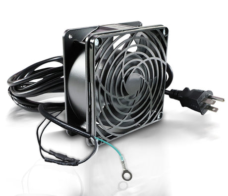 Enson ENS-FAN-120 sistema de refrigeración de computadora Ventilador 12 cm Negro 1 pieza(s), 24.9 sonio