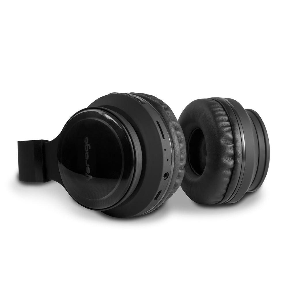 Vorago HPB-201-LED auricular y casco Auriculares Inalámbrico Diadema Llamadas/Música Bluetooth Negro