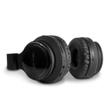 Vorago HPB-201-LED auricular y casco Auriculares Inalámbrico Diadema Llamadas/Música Bluetooth Negro