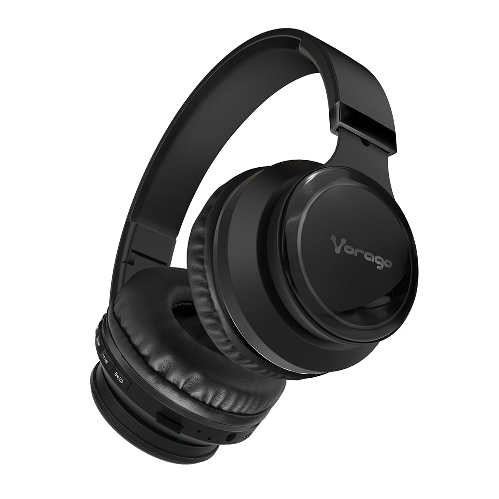 Vorago HPB-201-LED auricular y casco Auriculares Inalámbrico Diadema Llamadas/Música Bluetooth Negro
