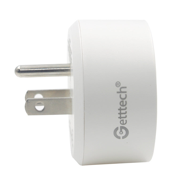 Getttech GSW-71002 enchufe inteligente 1200 W Blanco, Interior, Android, iOS