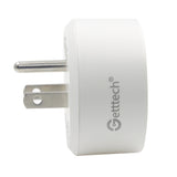 Getttech GSW-71002 enchufe inteligente 1200 W Blanco, Interior, Android, iOS