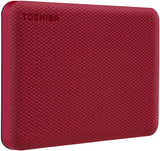 DISCO DURO EXTERNO TOSHIBA 4TB USB 3.2 CANVIO ADVANCE V10 ROJO (HDTCA40XR3CA)