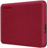 Toshiba Canvio Advance disco duro externo 4 TB 2.5" Micro-USB B 2.0/3.2 Gen 1 (3.1 Gen 1) Rojo