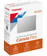 Toshiba Canvio Flex disco duro externo 2 TB 2.5" USB Type-A / USB Type-C 2.0/3.2 Gen 1 (3.1 Gen 1) P